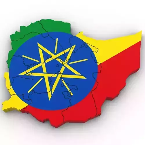 Political Map of Ethiopia