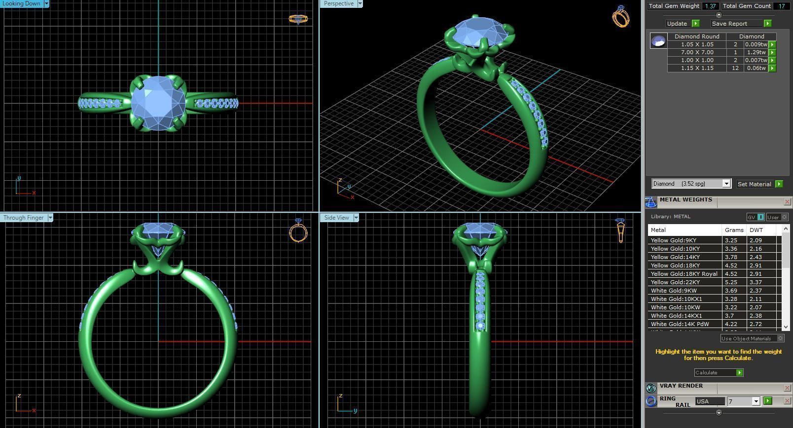 BULK-STL-RING 468 Files 3D print model_147