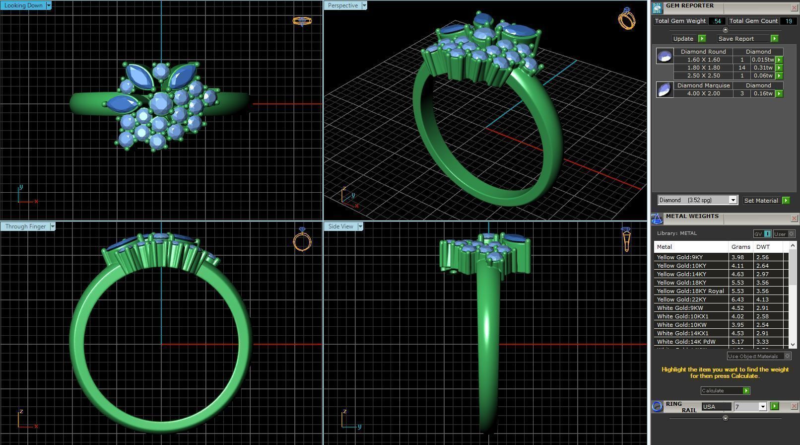 BULK-STL-RING 468 Files 3D print model_5