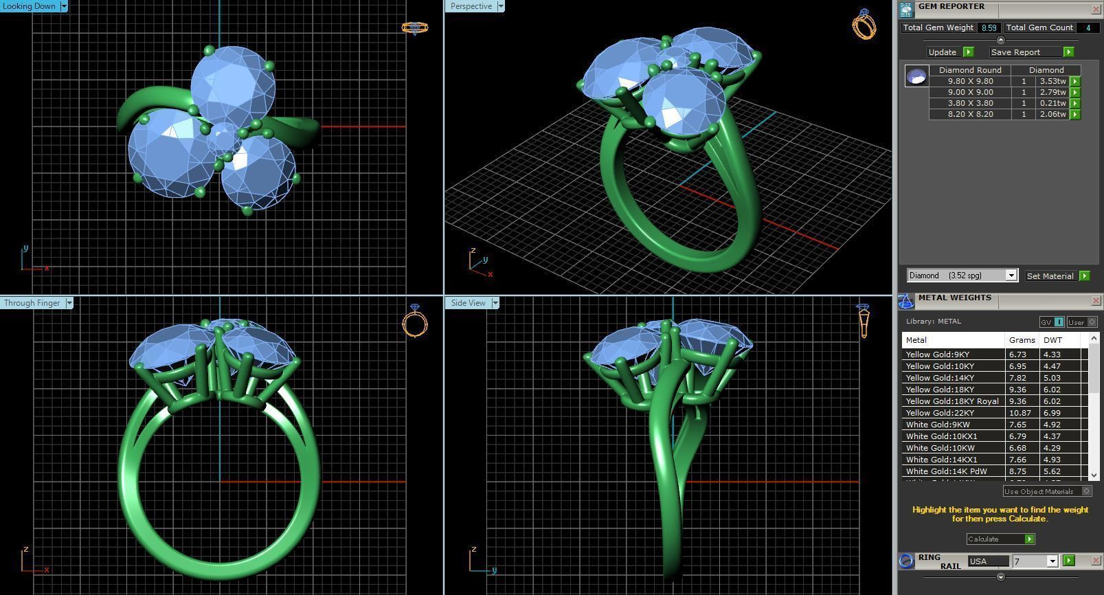 BULK-STL-RING 468 Files 3D print model_137
