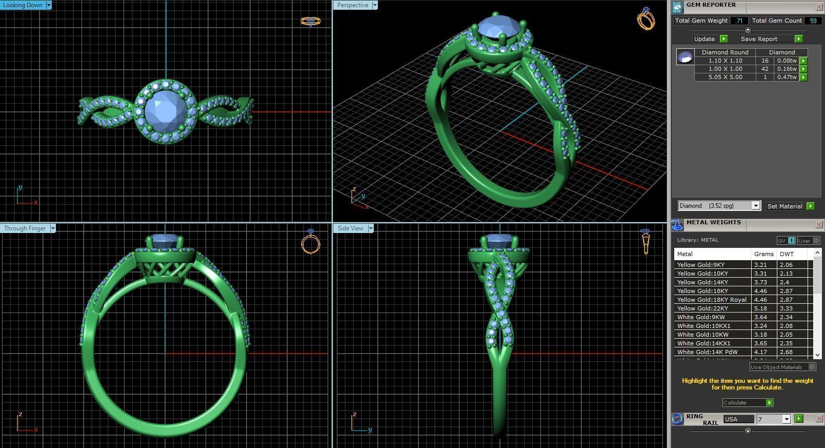 BULK-STL-RING 468 Files 3D print model_47