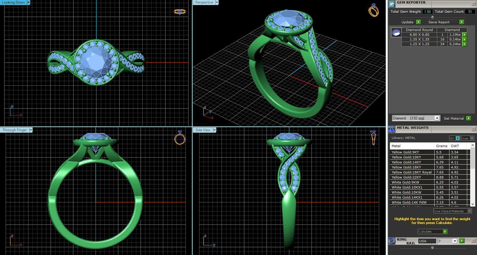 BULK-STL-RING 468 Files 3D print model_132