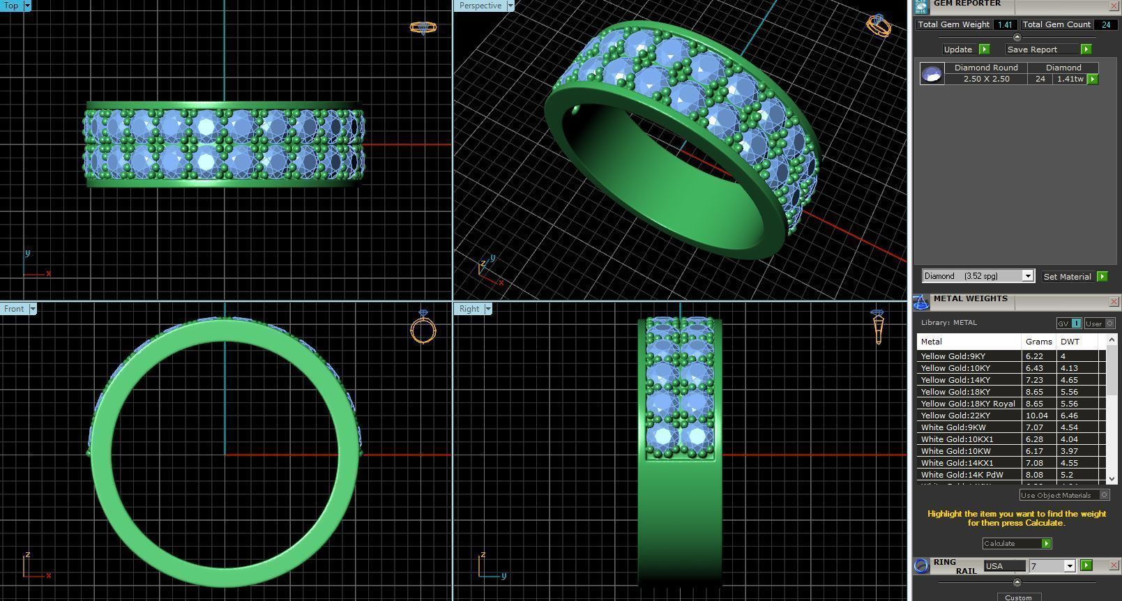 BULK-STL-RING 468 Files 3D print model_209
