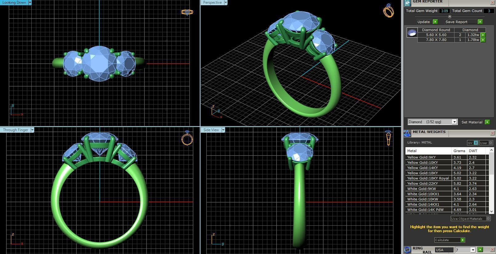 BULK-STL-RING 468 Files 3D print model_98