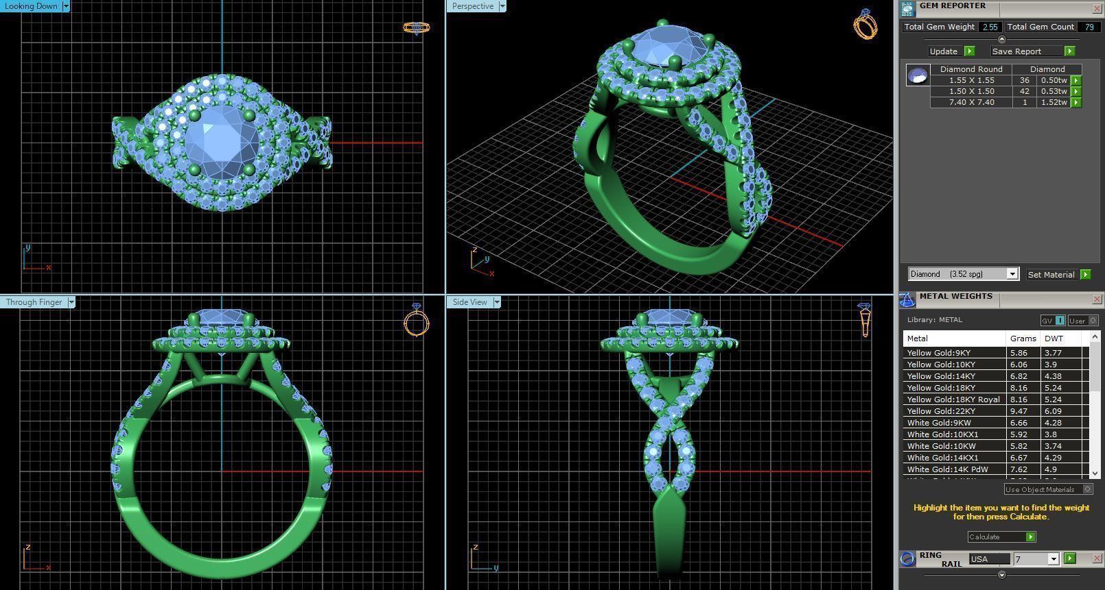 BULK-STL-RING 468 Files 3D print model_138
