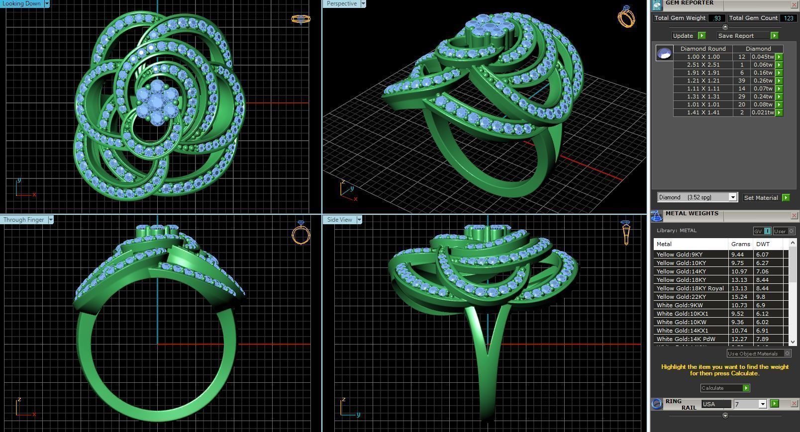 BULK-STL-RING 468 Files 3D print model_175