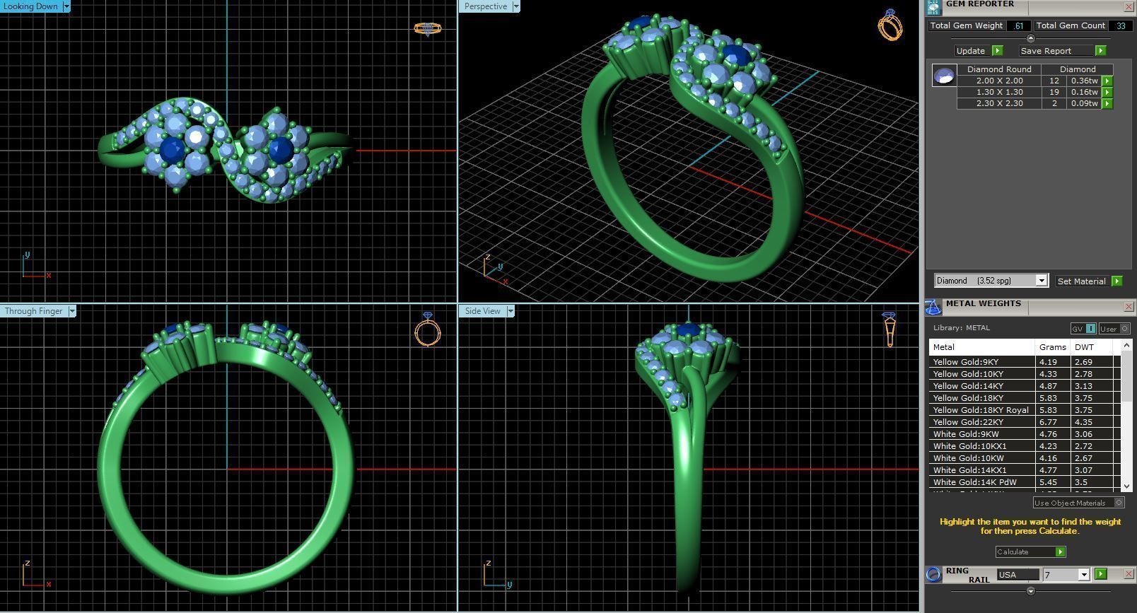 BULK-STL-RING 468 Files 3D print model_45