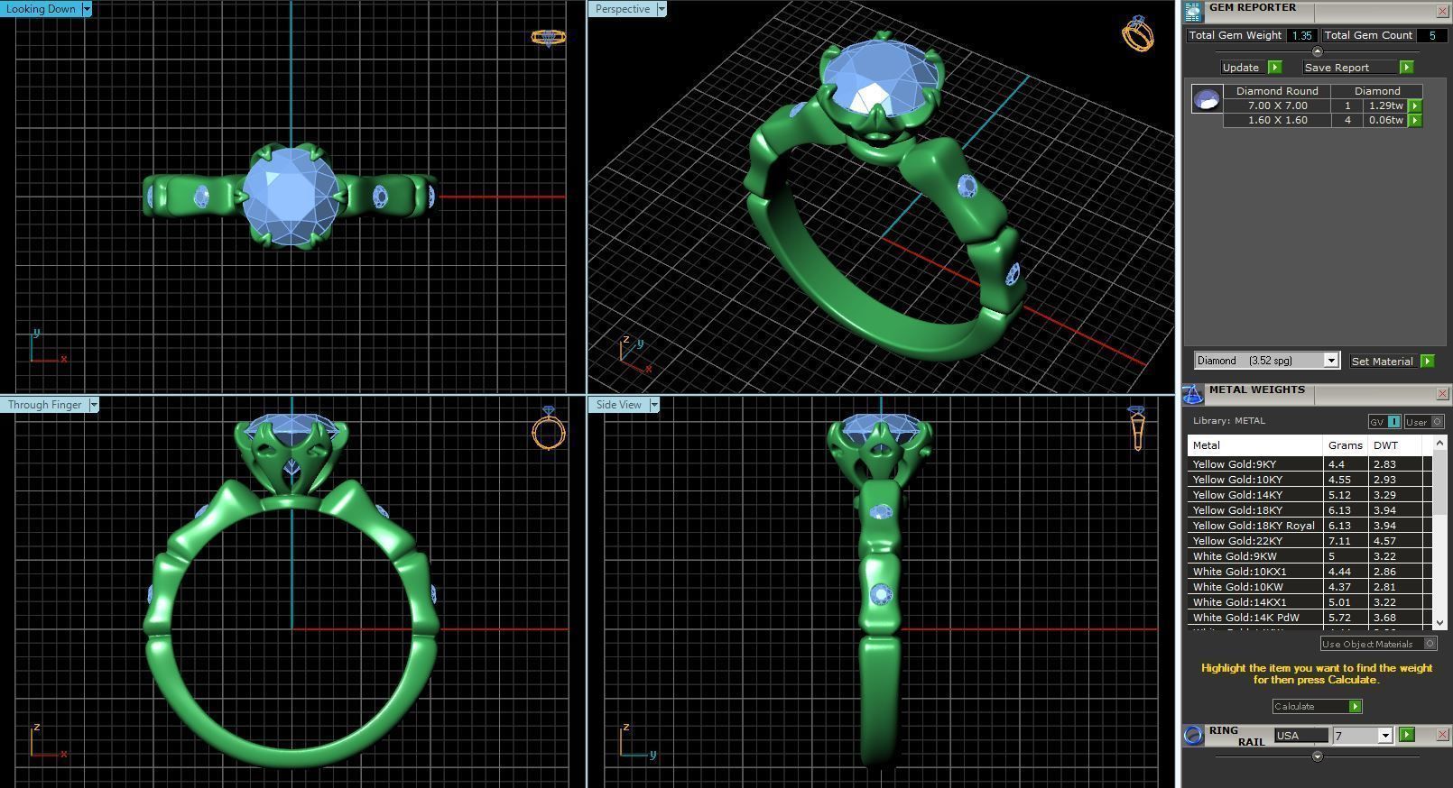 BULK-STL-RING 468 Files 3D print model_165