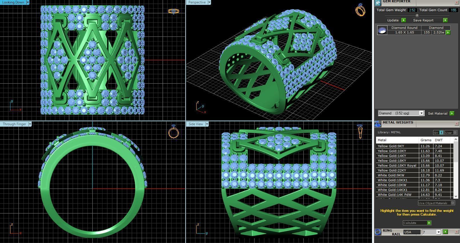 BULK-STL-RING 468 Files 3D print model_118