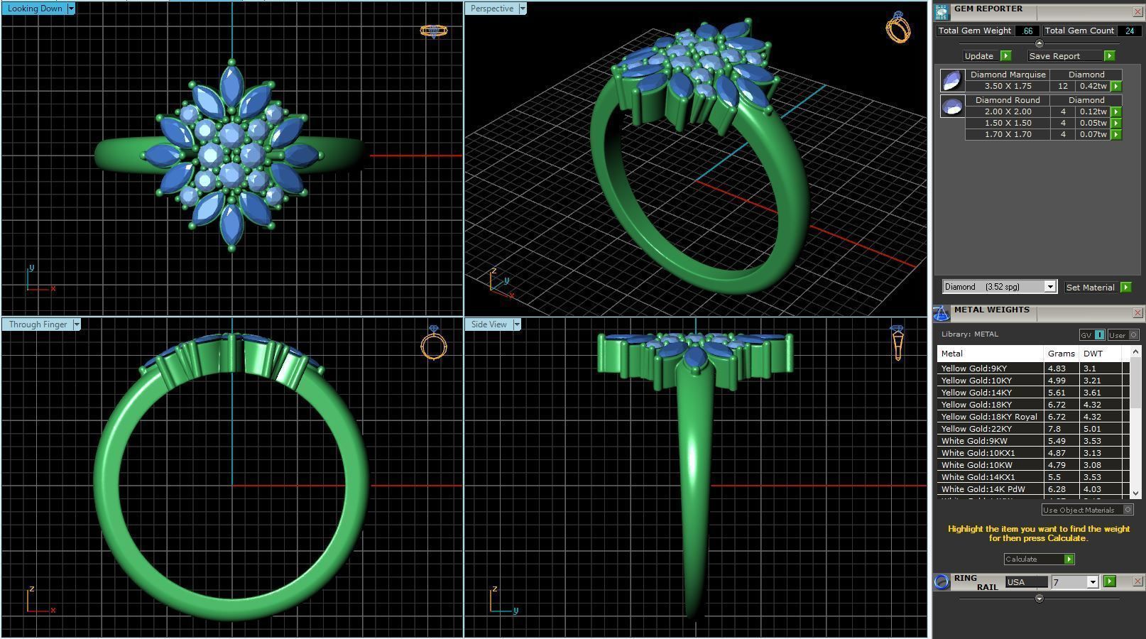 BULK-STL-RING 468 Files 3D print model_8