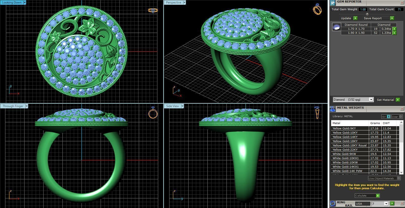 BULK-STL-RING 468 Files 3D print model_91