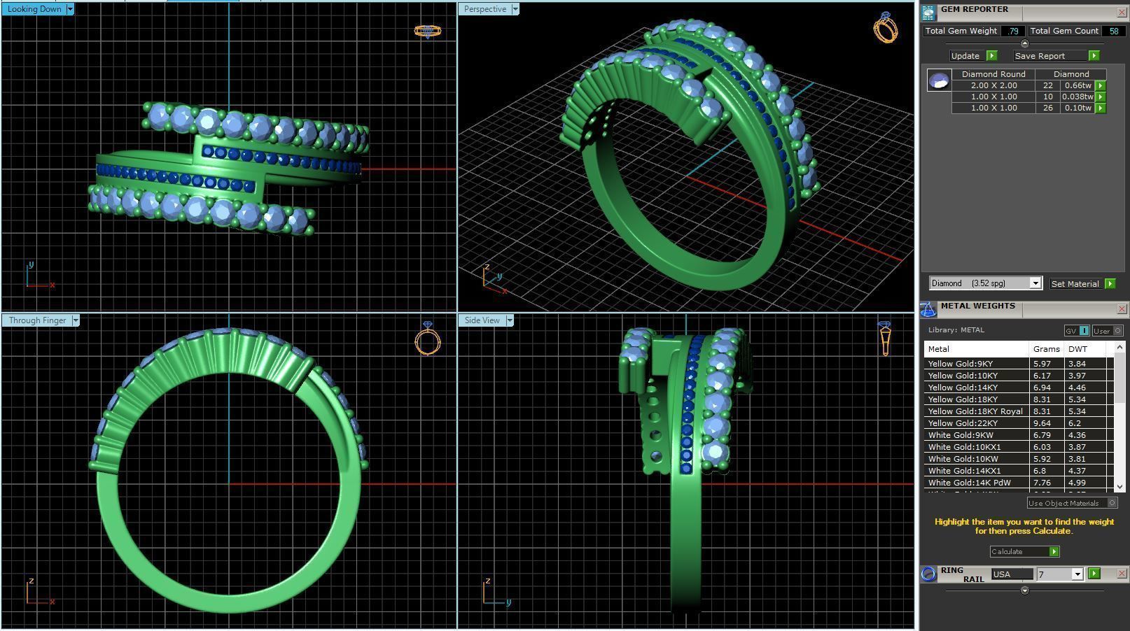 BULK-STL-RING 468 Files 3D print model_20