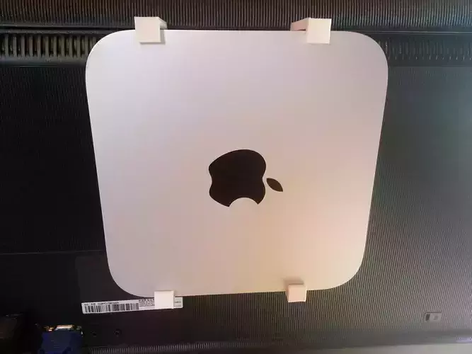 Mac Mini Monitor Bracket Free 3D print model