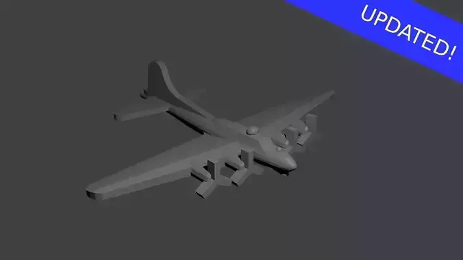 US B-17 Flying Fortress Bomber