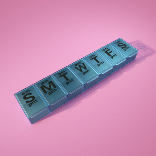pill box 3D model