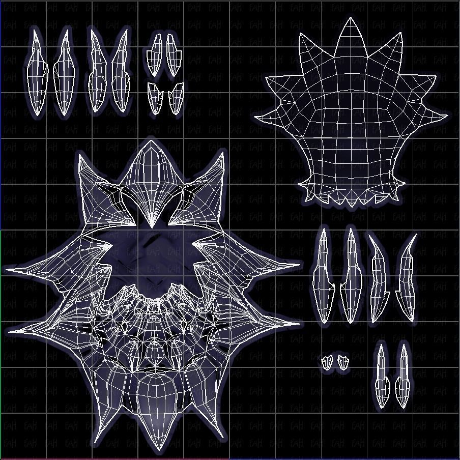 3D Hair style for boy V21 Low-poly 3D model_45