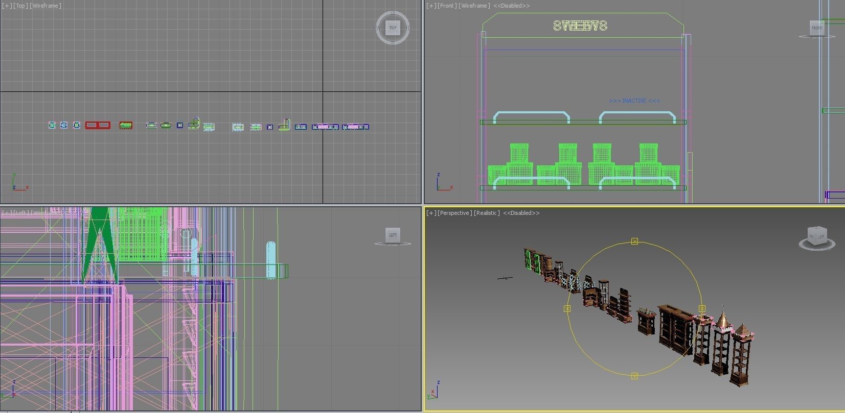 Showcases Pack V1 3D model_13