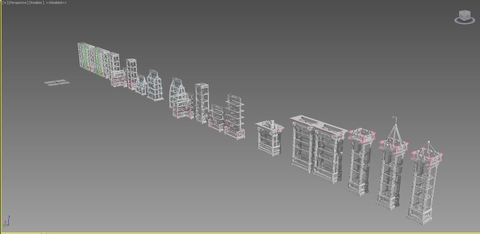 Showcases Pack V1 3D model_12