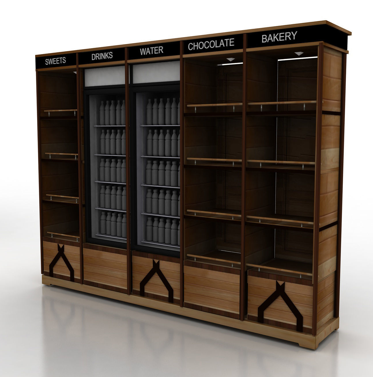 Showcases Pack V1 3D model_6