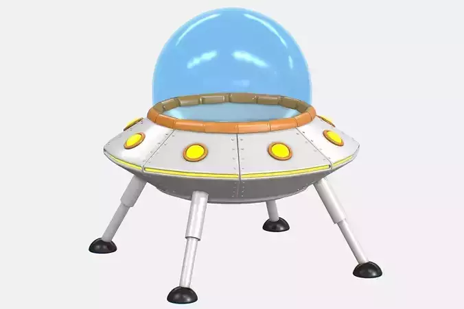 Cartoon UFO V2