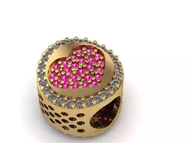 stones and love charm ball 