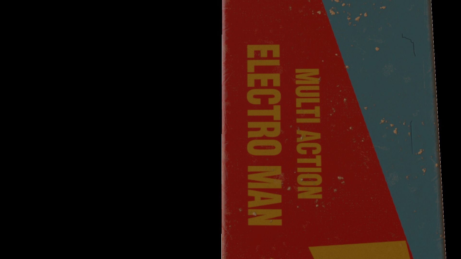 Retro Robot Toy Low-poly 3D model_22