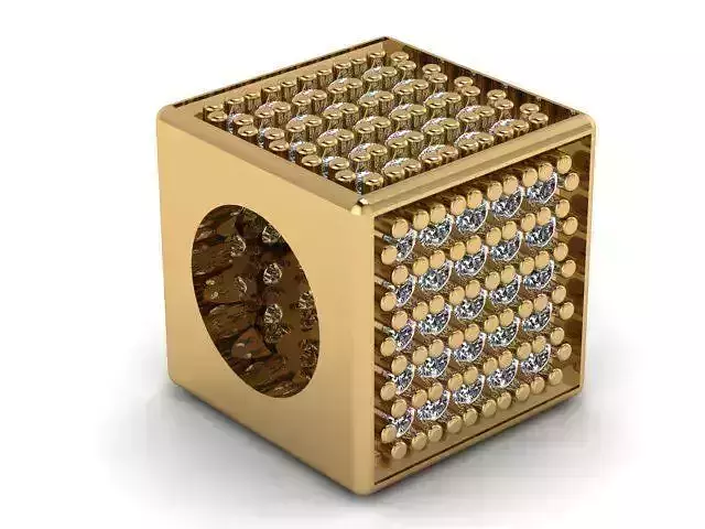 cube sugar charm ball 