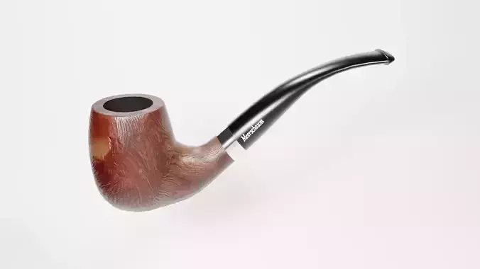 Grovemont 130 Tobacco Pipe Low-poly 3D model