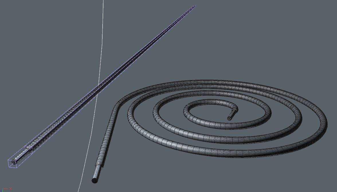 woven shoelace  3D model_6