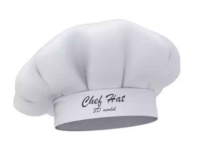 Chef Hat 3D model
