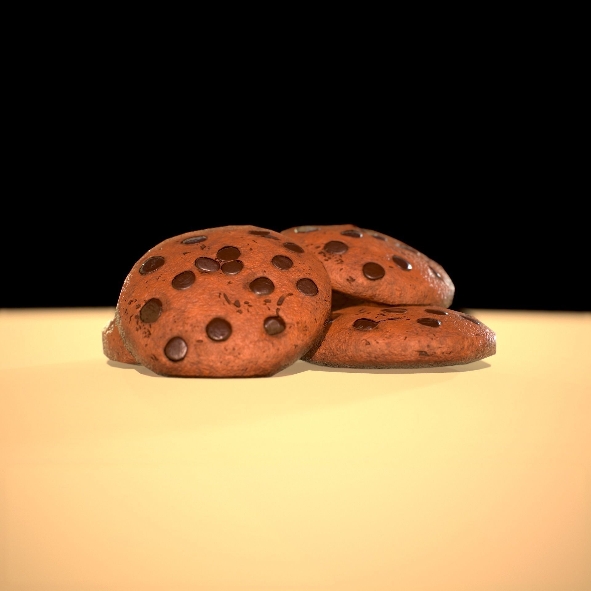 HIE Game Ready Cookie N5 Low-poly 3D model_2