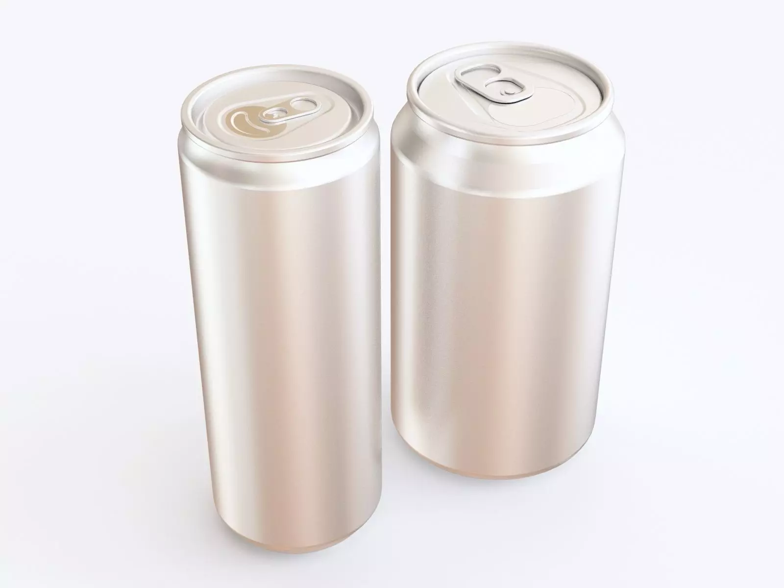 Aluminum can 3D model
