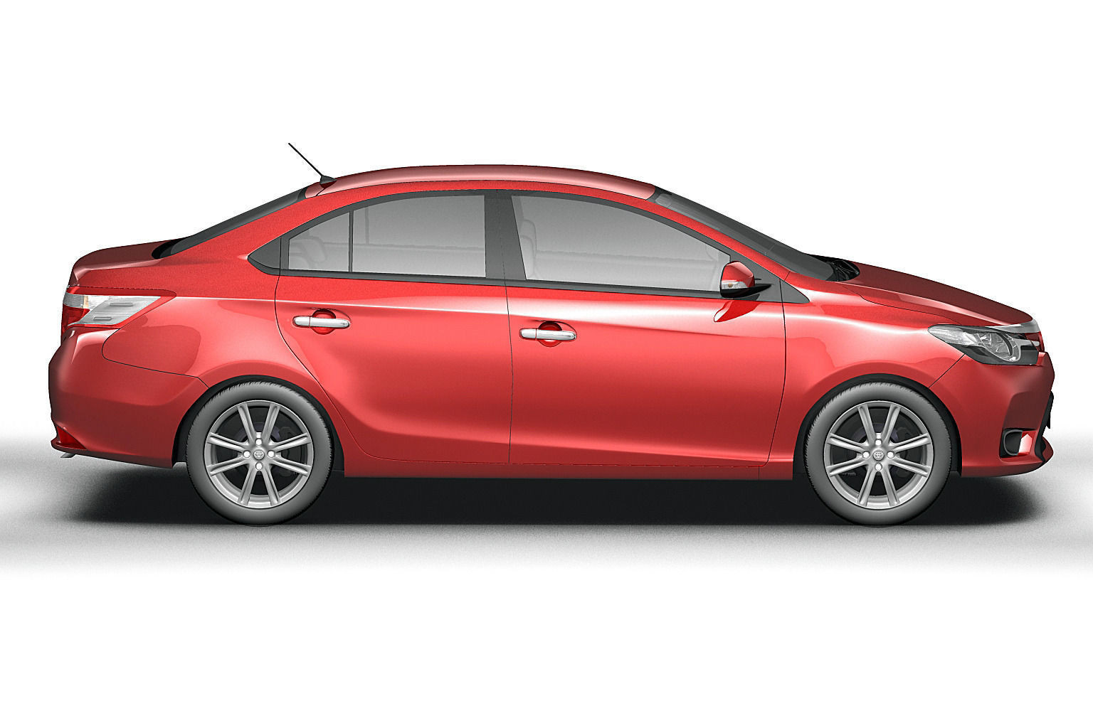 Toyota Vios 2013 3D model_5