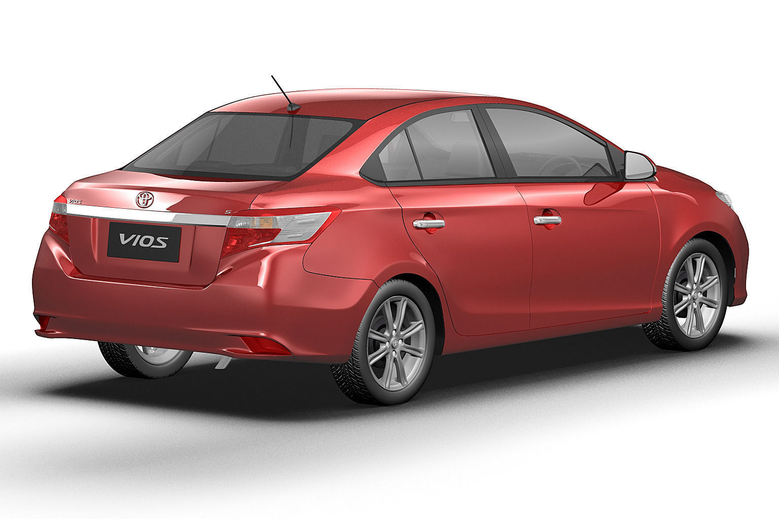 Toyota Vios 2013 3D model_4
