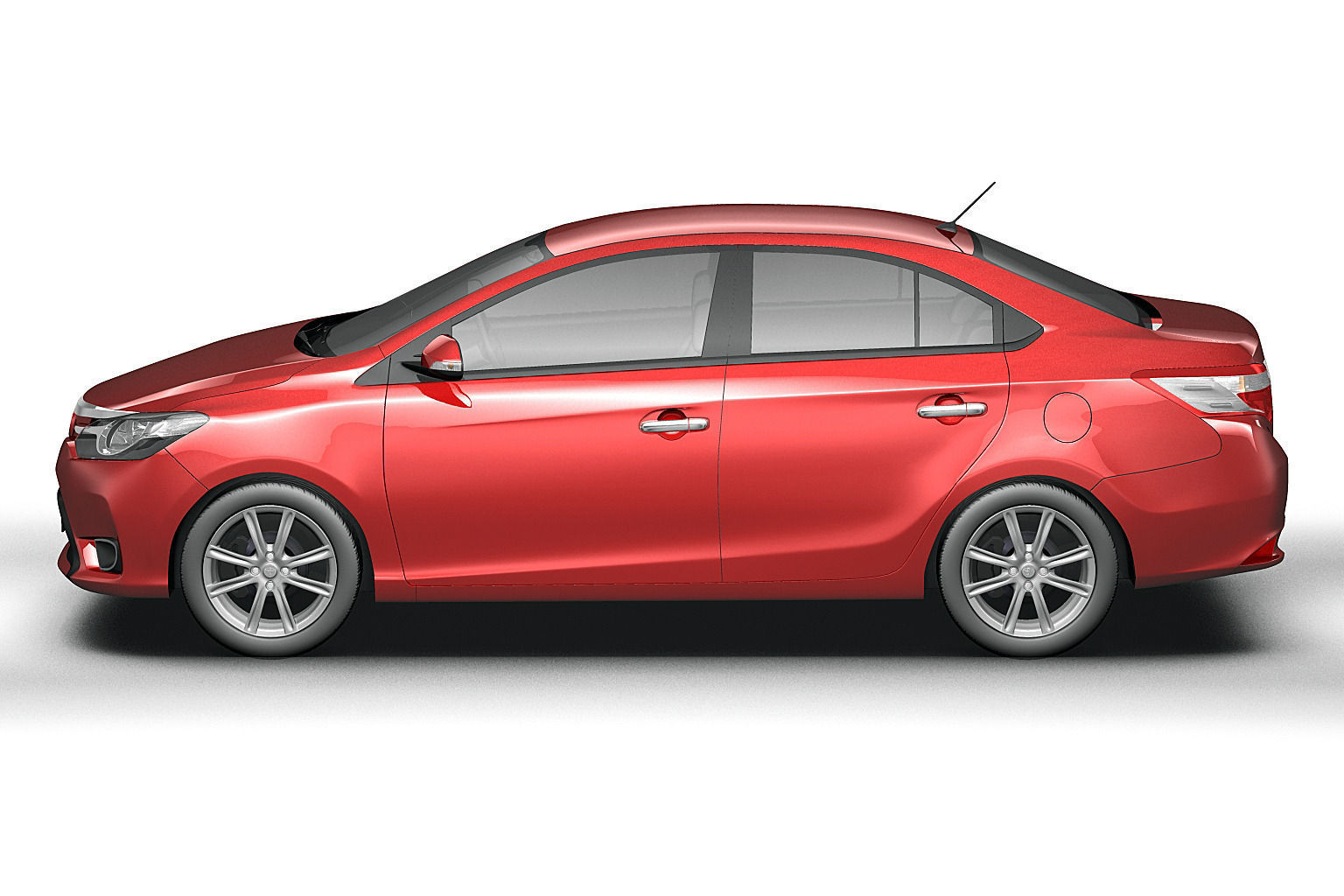 Toyota Vios 2013 3D model_1