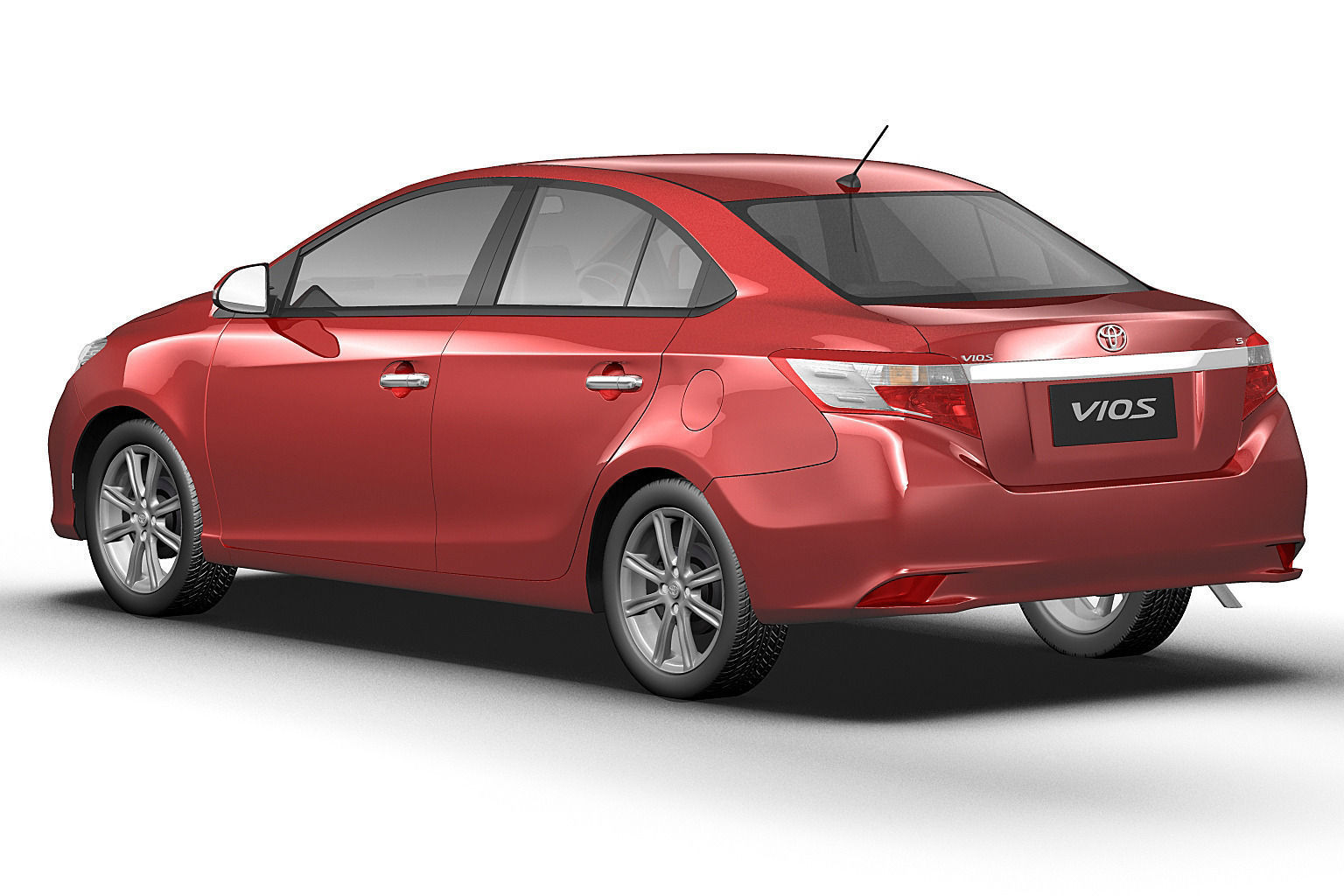 Toyota Vios 2013 3D model_2