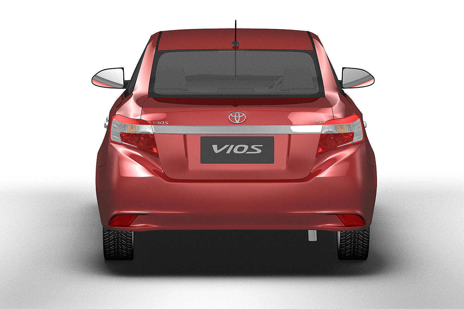 Toyota Vios 2013 3D model_3