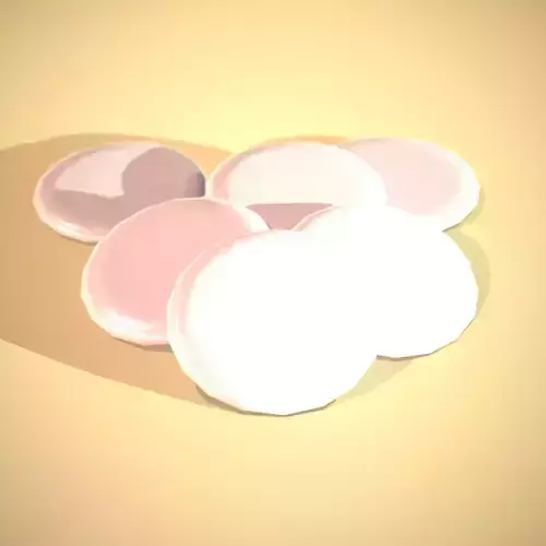 HIE Clean Cookie N1 Low-poly 3D model
