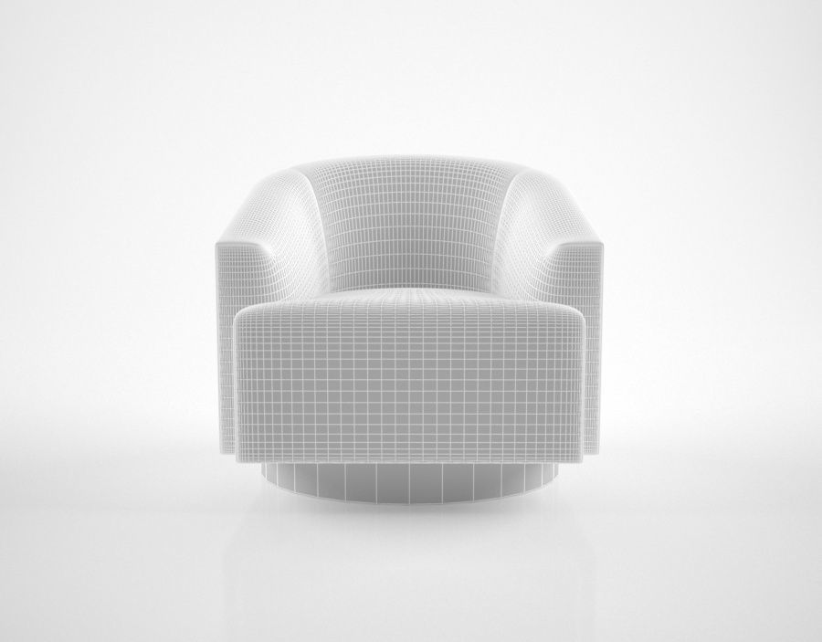 Nela Vetrina Opera chair 3D model_4