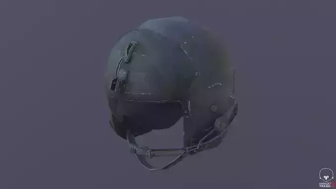 Helicopter Pilot Helmet