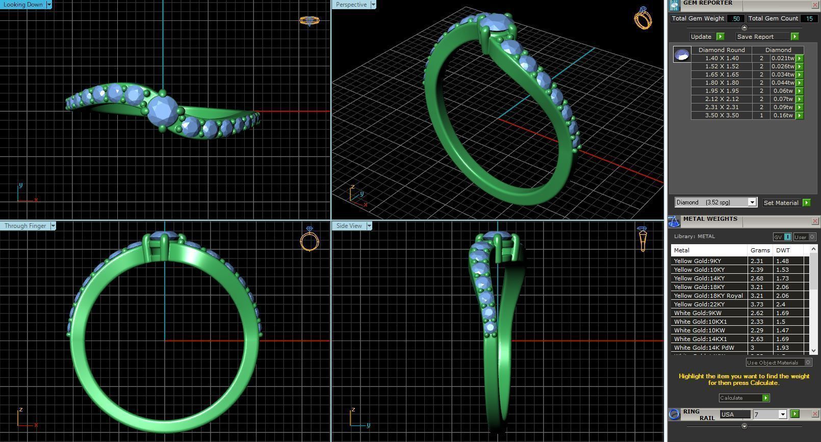 BULK-STL-RING 429 Files 3D print model_166