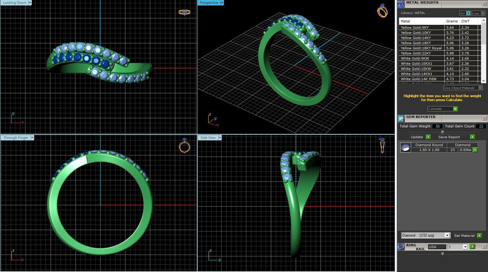BULK-STL-RING 429 Files 3D print model_142