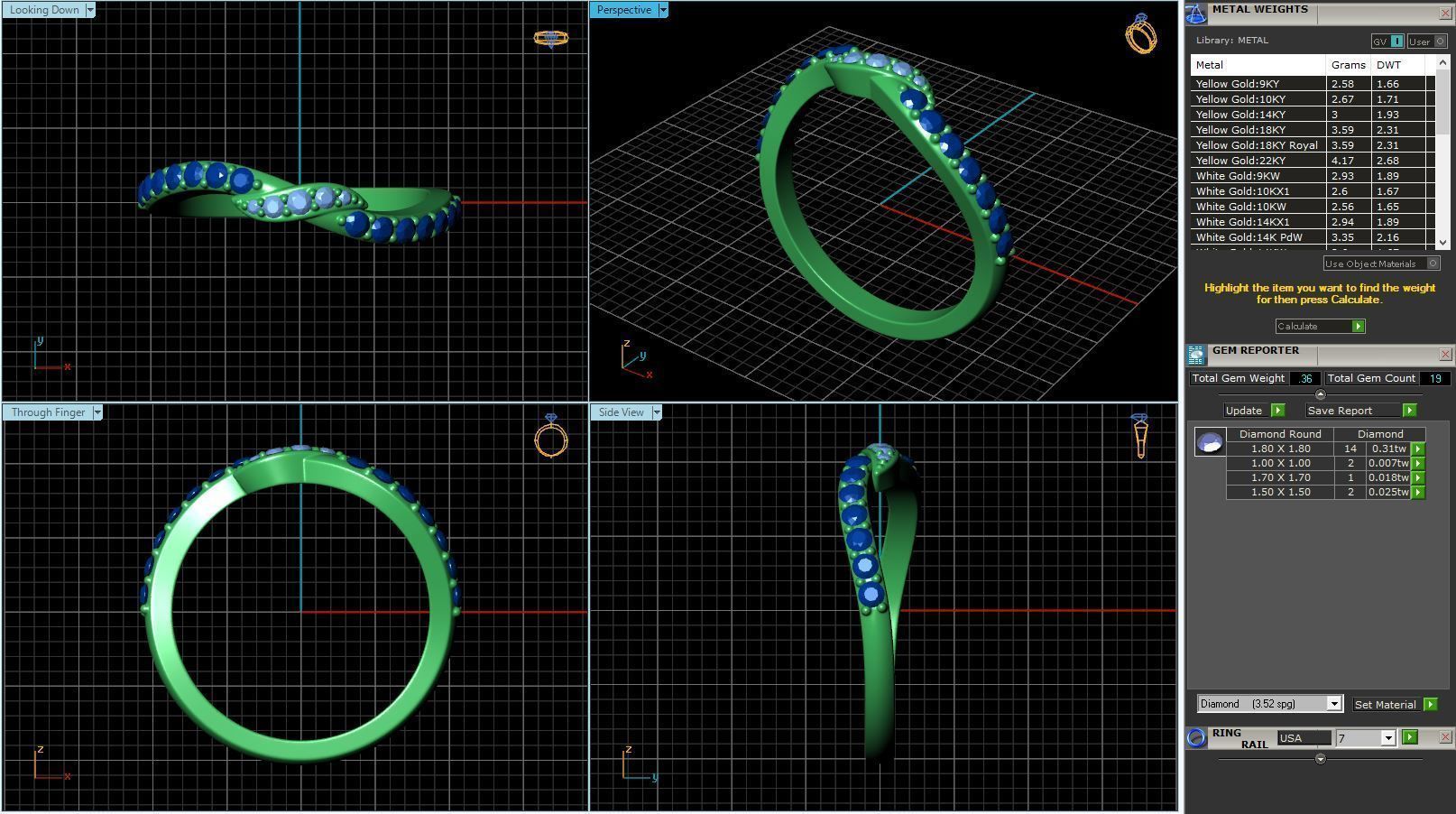BULK-STL-RING 429 Files 3D print model_157