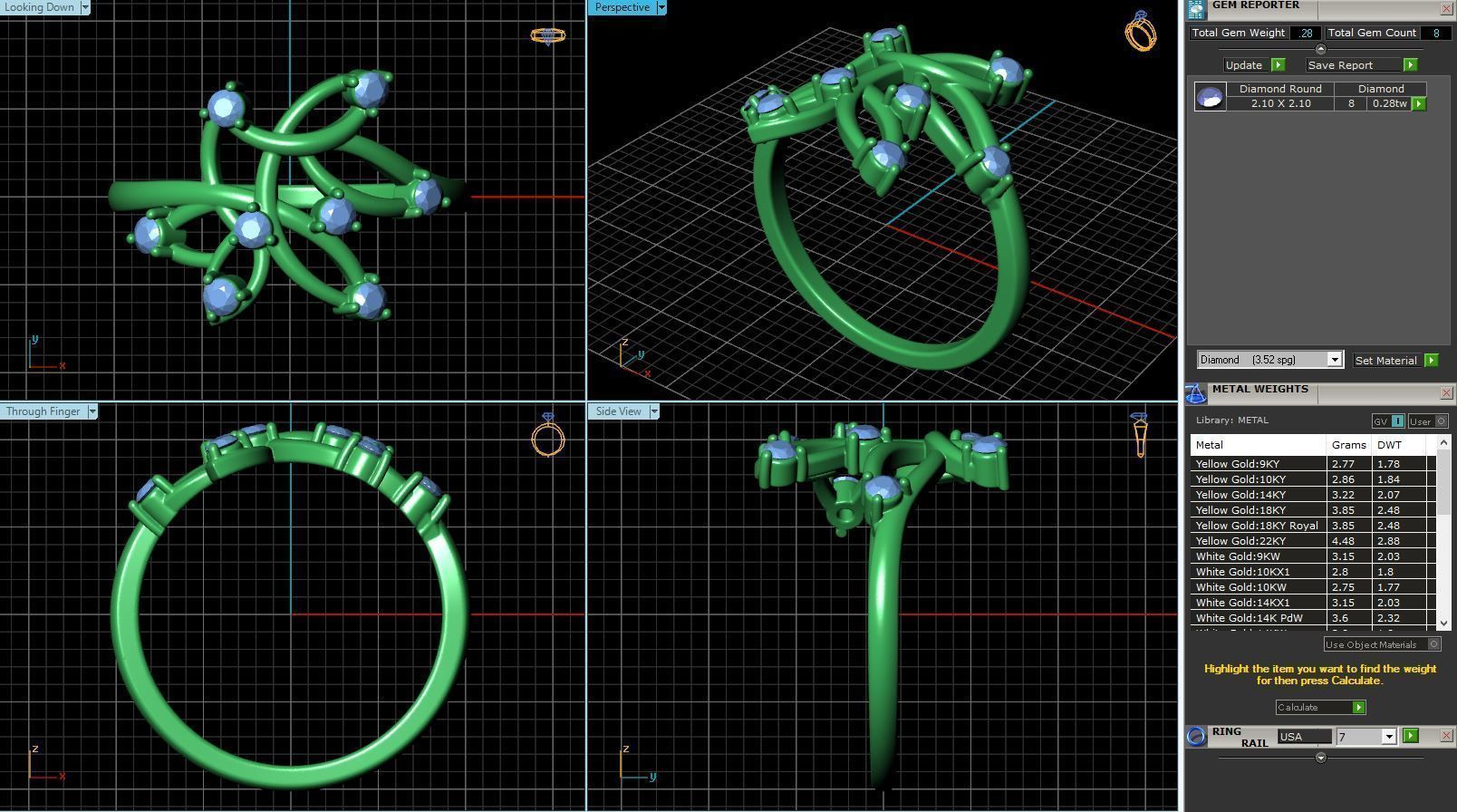 BULK-STL-RING 429 Files 3D print model_241