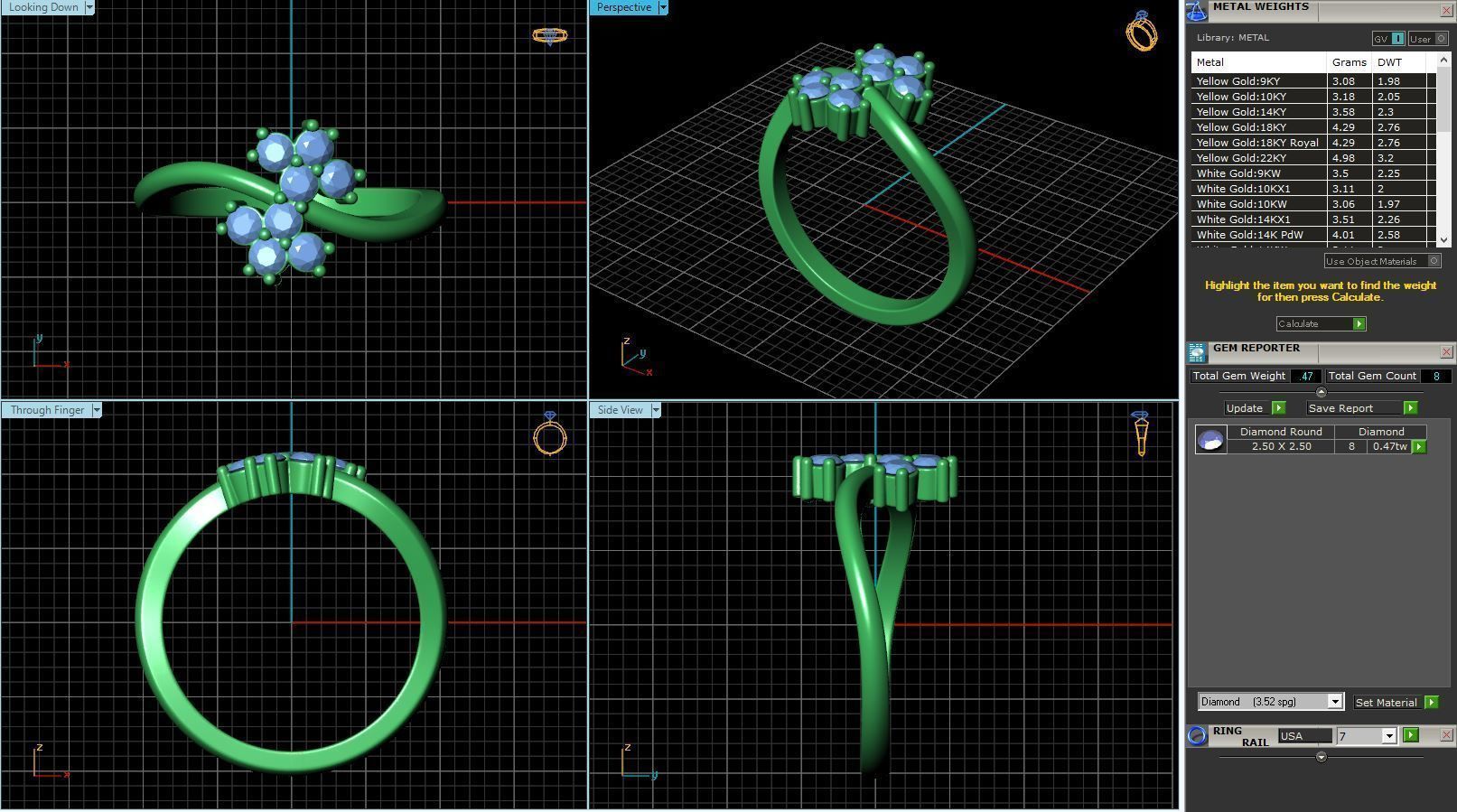 BULK-STL-RING 429 Files 3D print model_131