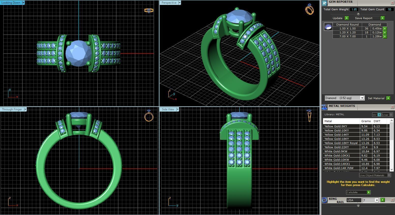 BULK-STL-RING 429 Files 3D print model_10