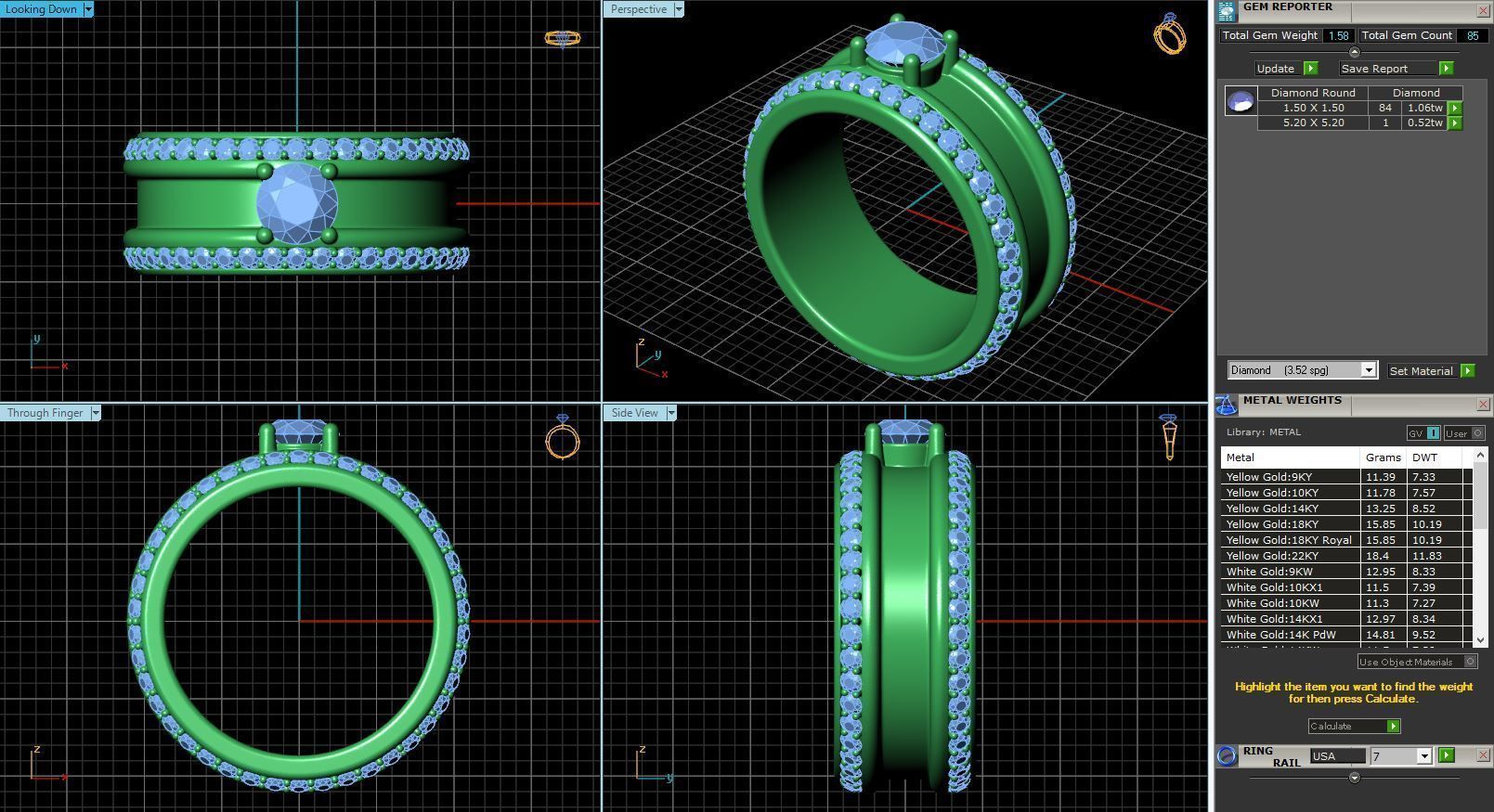BULK-STL-RING 429 Files 3D print model_343