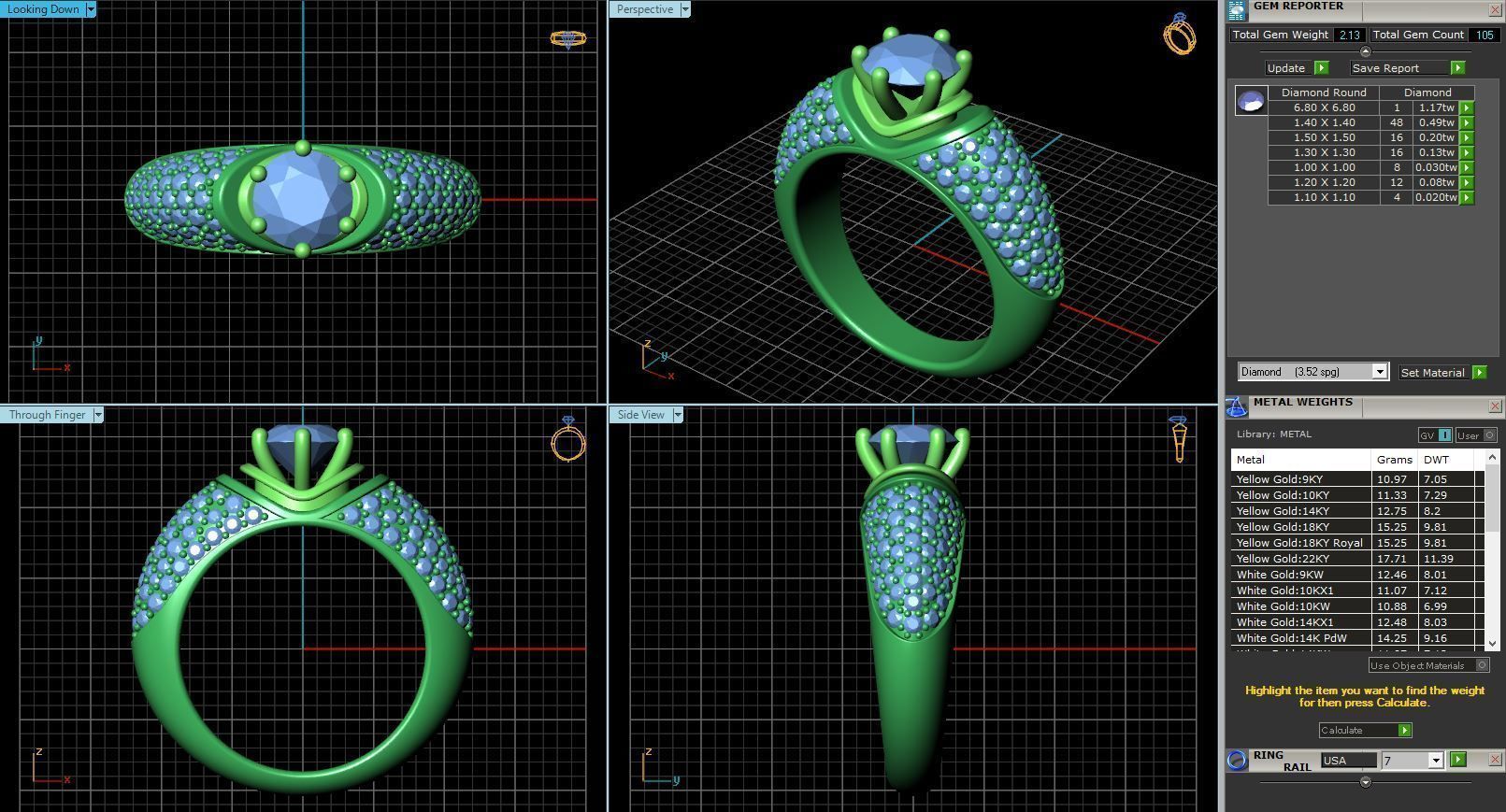 BULK-STL-RING 429 Files 3D print model_20
