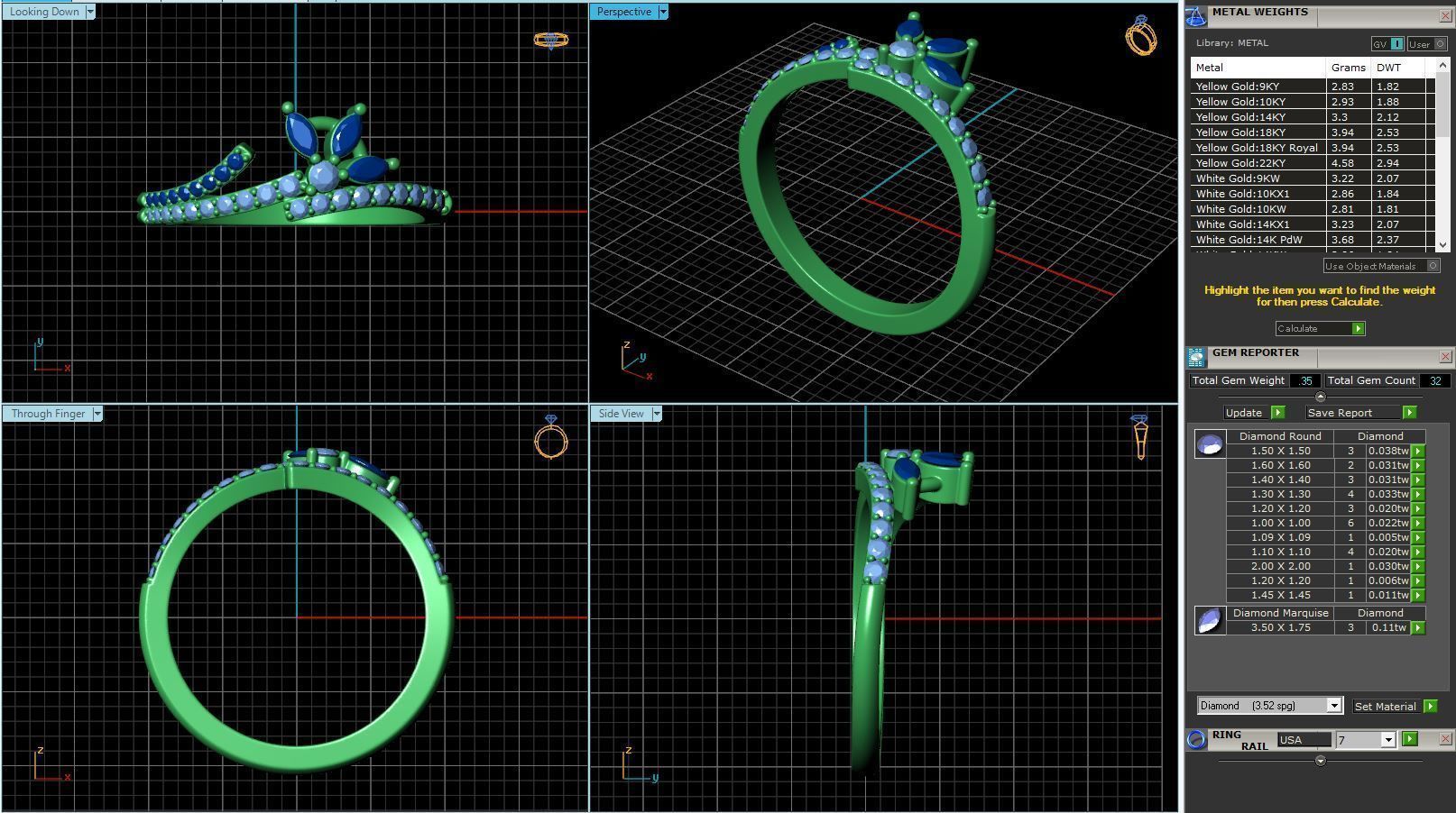 BULK-STL-RING 429 Files 3D print model_76