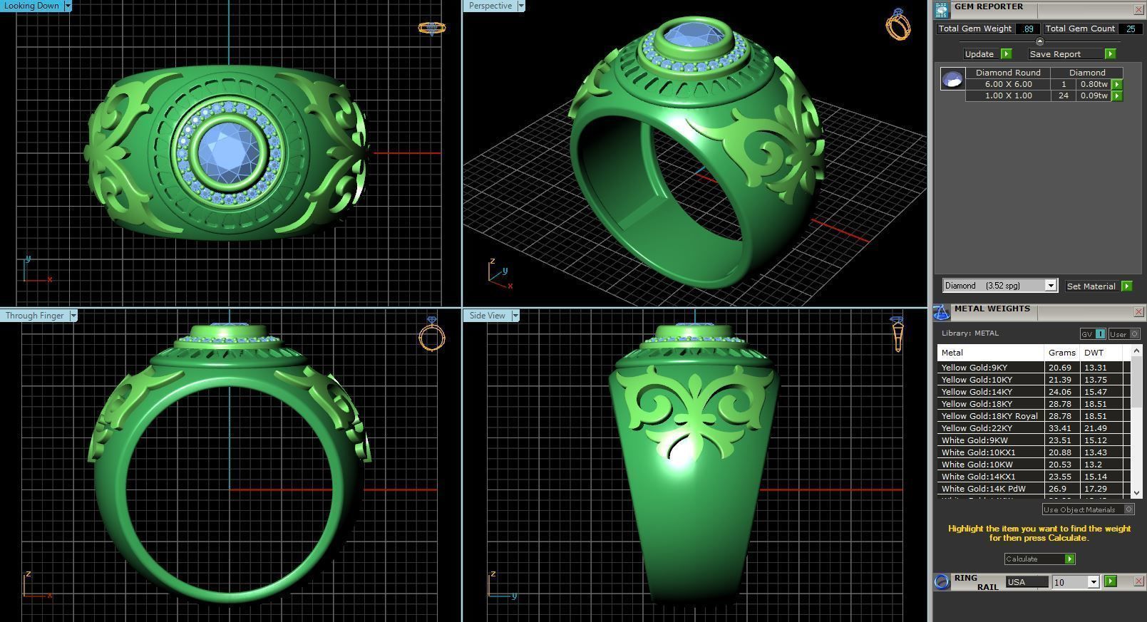 BULK-STL-RING 429 Files 3D print model_388